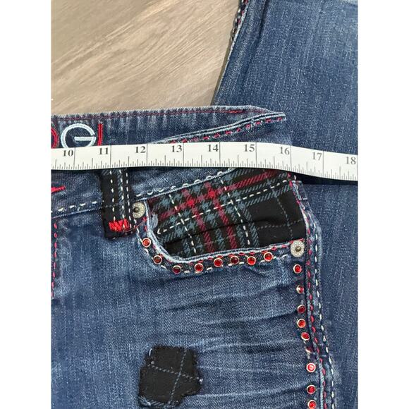 Vintage y2k Women's Coogi Low-rise Flare Jeans Size 7/8 - Picture 7 of 9